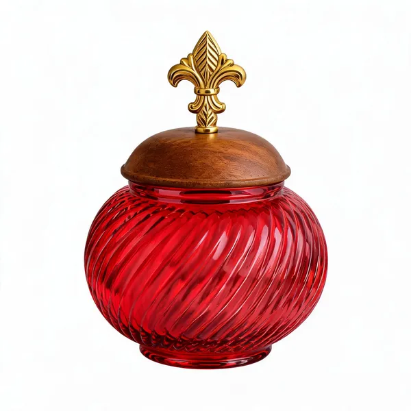 Red_Glass_Decorative_Jar_For_Home_Decor