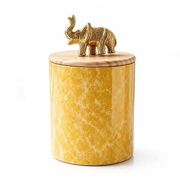 Yellow_Glass_Storage_Box_For_Kitchen__And_Dining