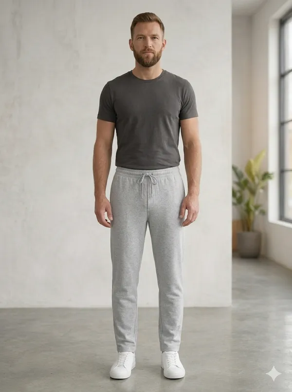 Grey_French_Terry_Regular_Fit_Track_Pants_For_Men