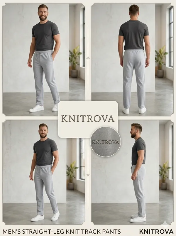 Grey_French_Terry_Regular_Fit_Track_Pants_For_Men