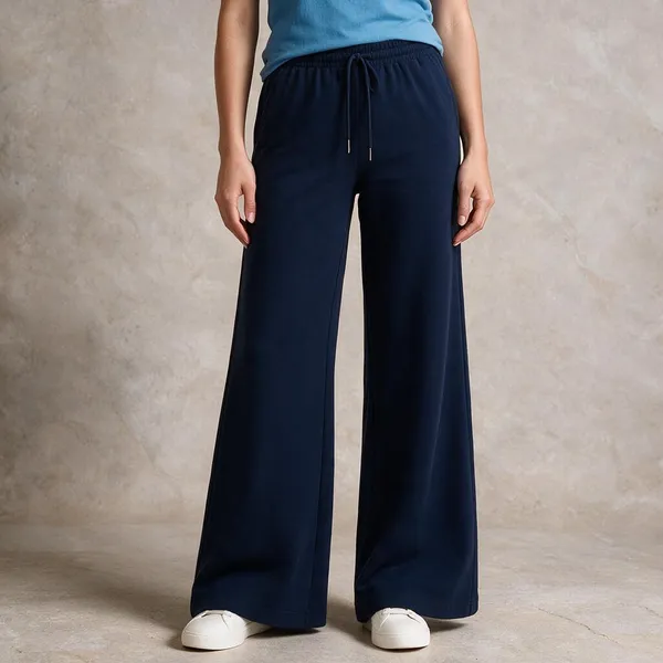 Navy_French_Terry_Regular_Fit_Track_Pants_For_Women