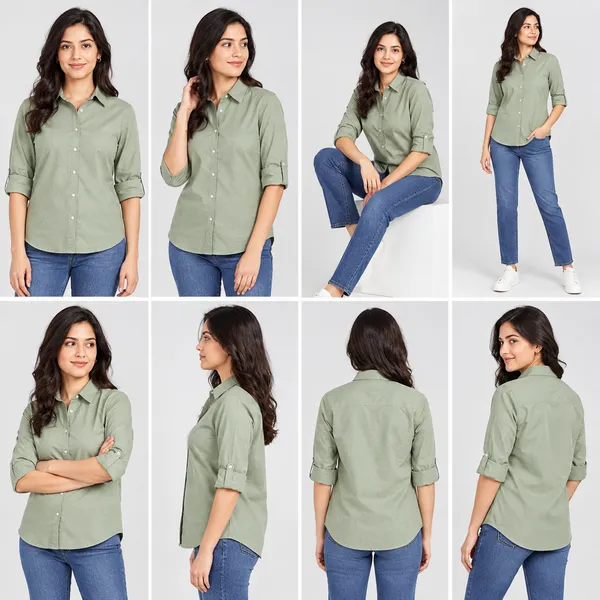 Bottle_Green_Cotton_Relaxed_Fit_Shirt_For_Women