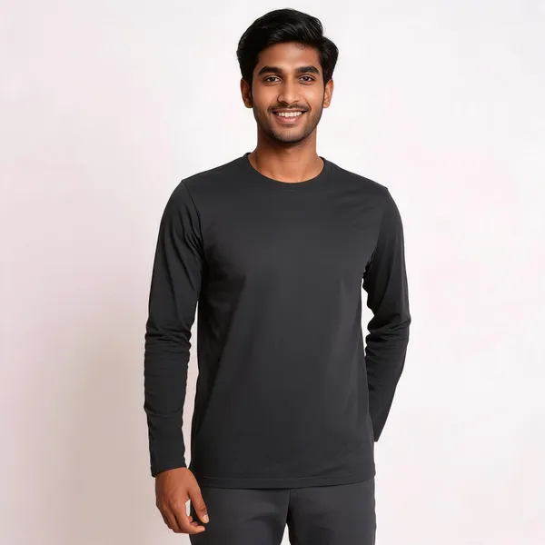 Black_Cotton_Regular_Fit_Full_Sleeve_T-Shirt_For_Men