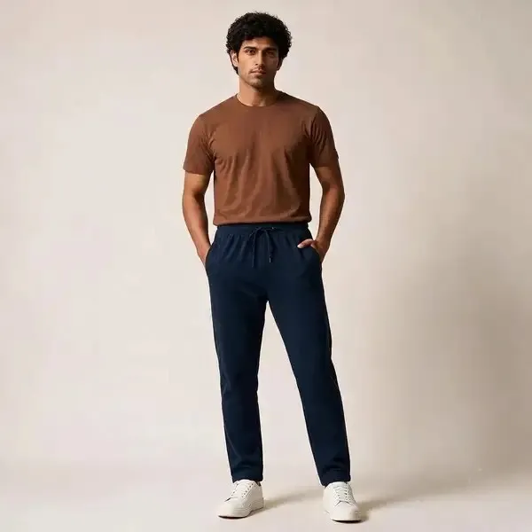 Black_French_Terry_Regular_Fit_Track_Pants_For_Men
