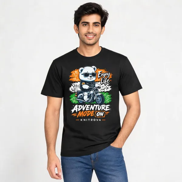 Black_Cotton_Regular_Fit_Printed_T-Shirt_For_Men