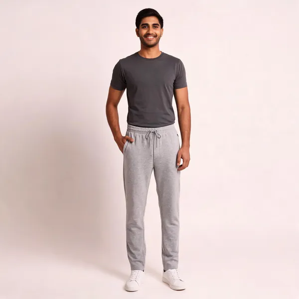 Grey_French_Terry_Regular_Fit_Track_Pants_For_Men