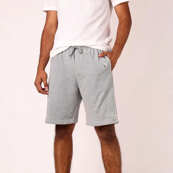 Grey_French_Terry_Regular_Fit_Shorts_For_Men