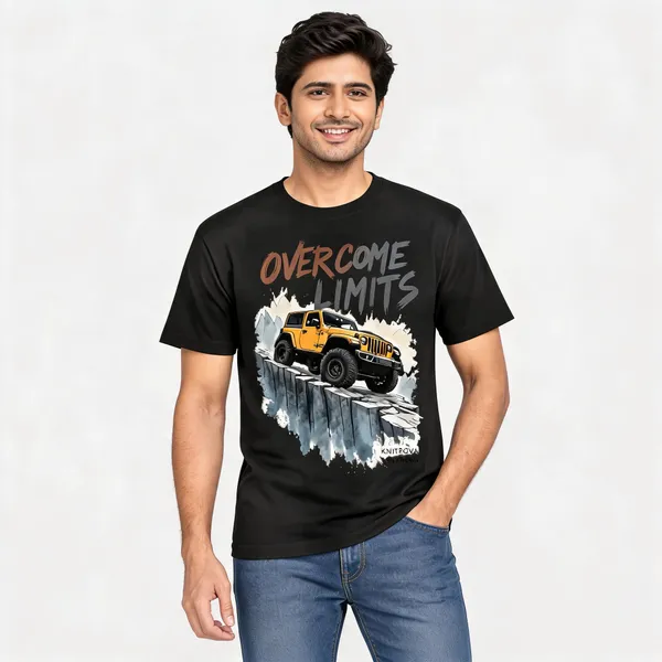Black_Cotton_Regular_Fit_Printed_Round_Neck_T-Shirt_For_Men