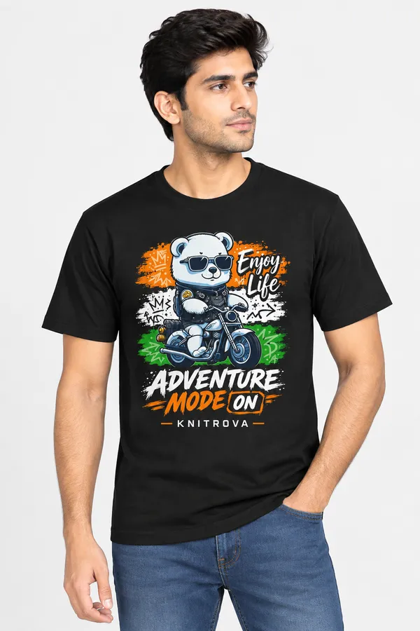 Black_Cotton_Regular_Fit_Printed_T-Shirt_For_Men