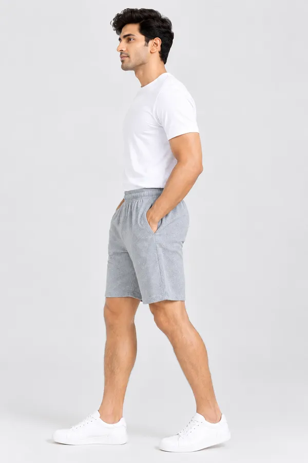 Grey_French_Terry_Regular_Fit_Shorts_For_Men