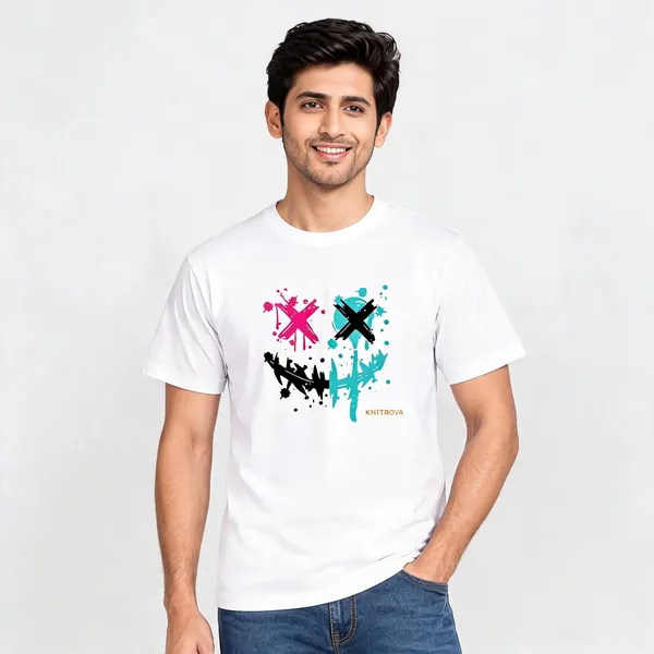 White_Cotton_Regular_Fit_Printed_T-Shirt_For_Men