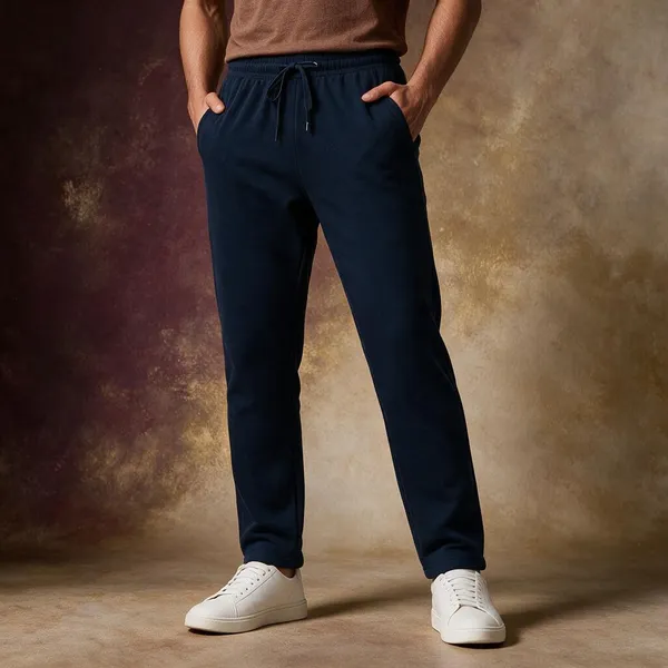 Navy_French_Terry_Regular_Fit_Track_Pants_For_Men