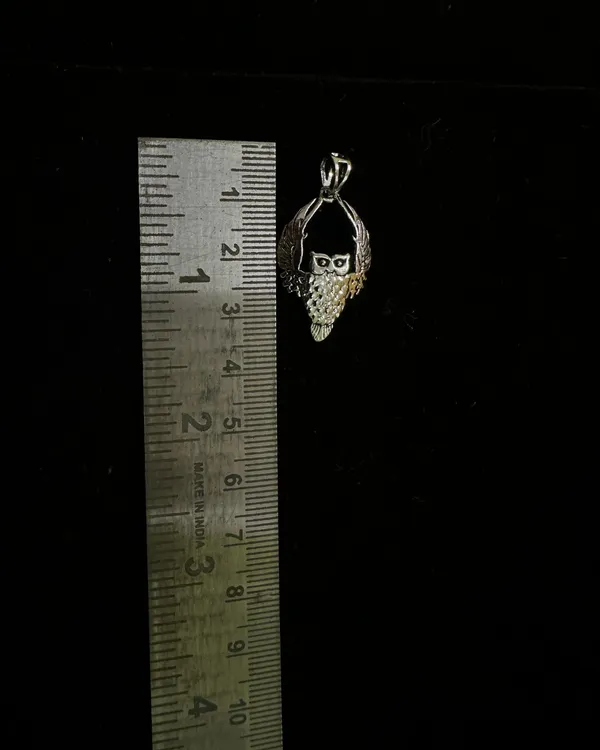 Silver_Sterling_Owl_Pendant_Chain_For_Men