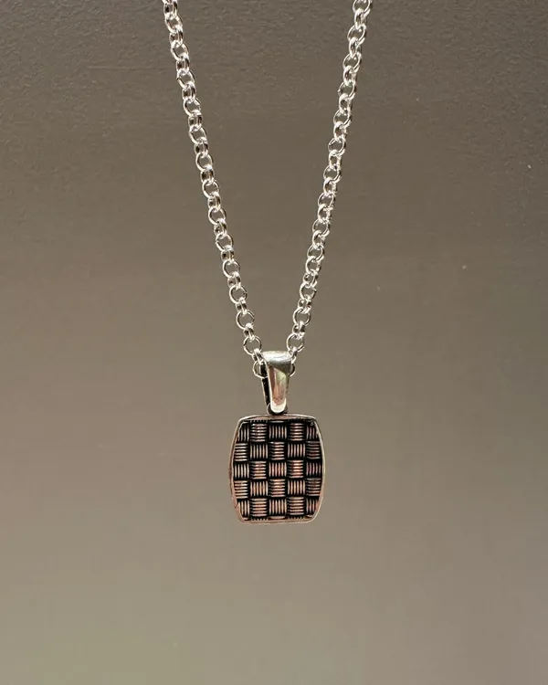 Silver_Sterling_Weave_Pendant_Chain_For_Men