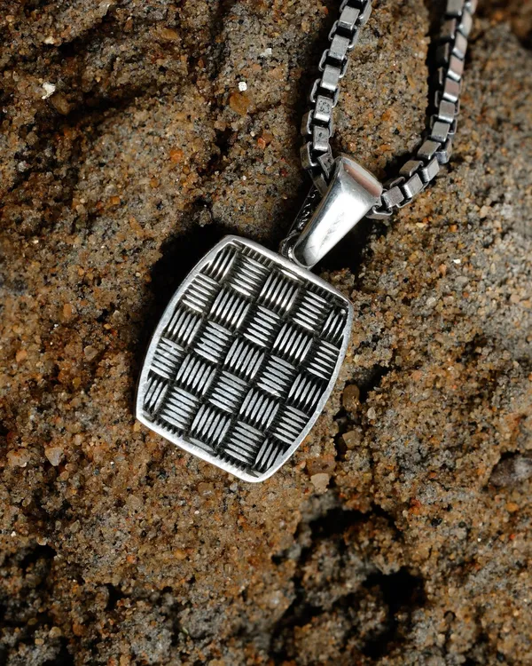 Silver_Sterling_Weave_Pendant_Chain_For_Men