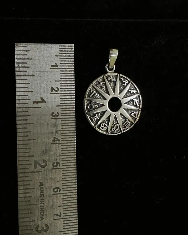 Silver_Sterling_Zodiac_Pendant_Chain_For_Men