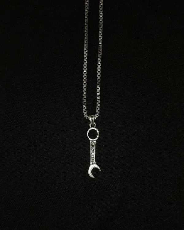 Silver_Sterling_Builder_Pendant_Chain_For_Men