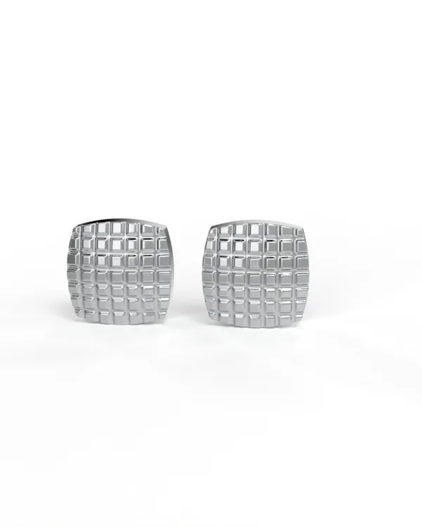 Silver_Sterling_Chess_Single_Stud_For_Men