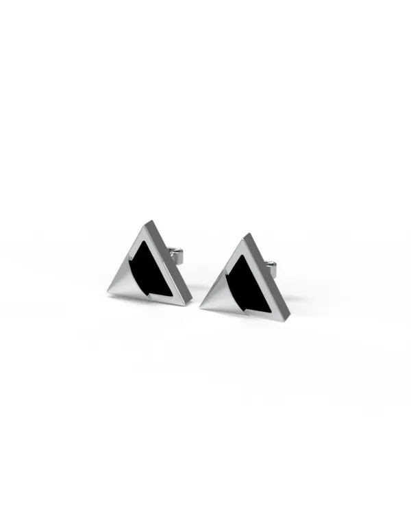 Silver_Sterling_Mountain_Single_Stud_For_Men