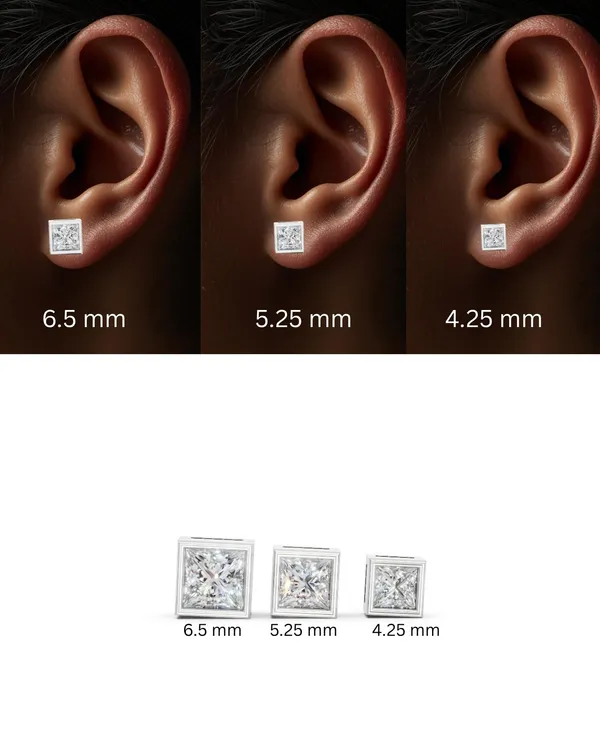 Silver_Square_Diamond_Studs_For_Men
