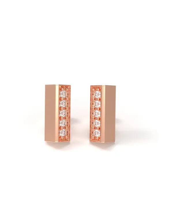 18Kt_Gold_Finish_Sterling_Liner_Studs_Pair_For_Men