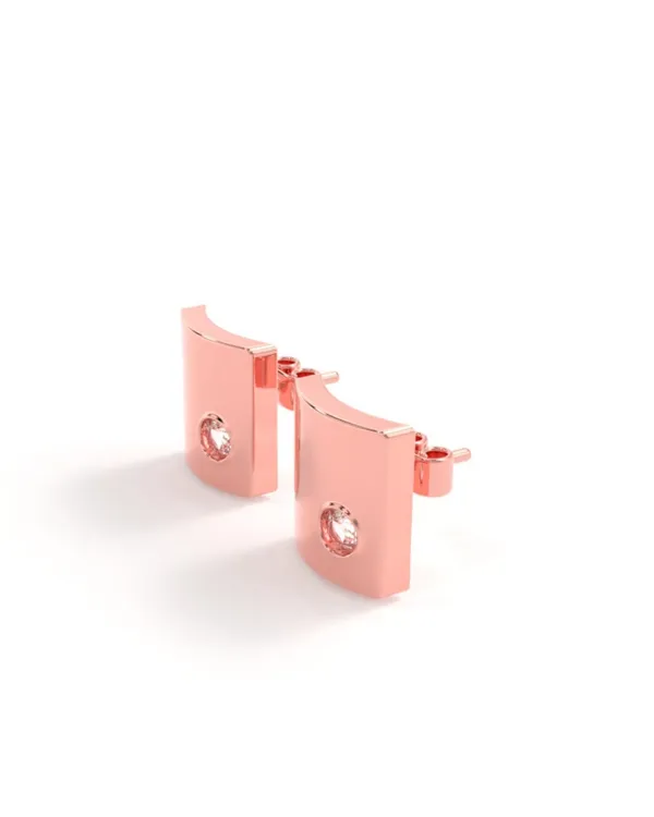 Rose_Gold_Silver_Curved_Diamond_Studs_For_Men