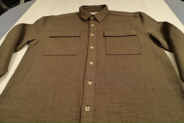 Brown_Cotton_Textured_Utility_Shacket_For_Men