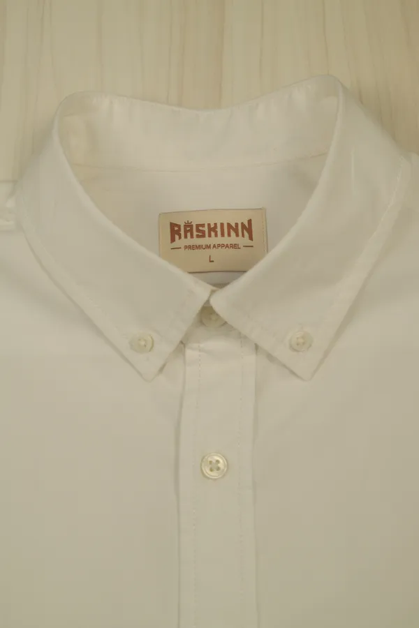 White_Cotton_Regular_Fit_Button-Down_Shirt_For_Men