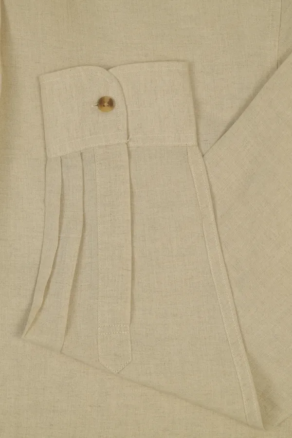 Beige_Cotton_Linen_Pleated_Trousers_For_Men