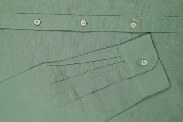 Mint_Green_Cotton_Linen_Casual_Fit_Shirt_For_Men