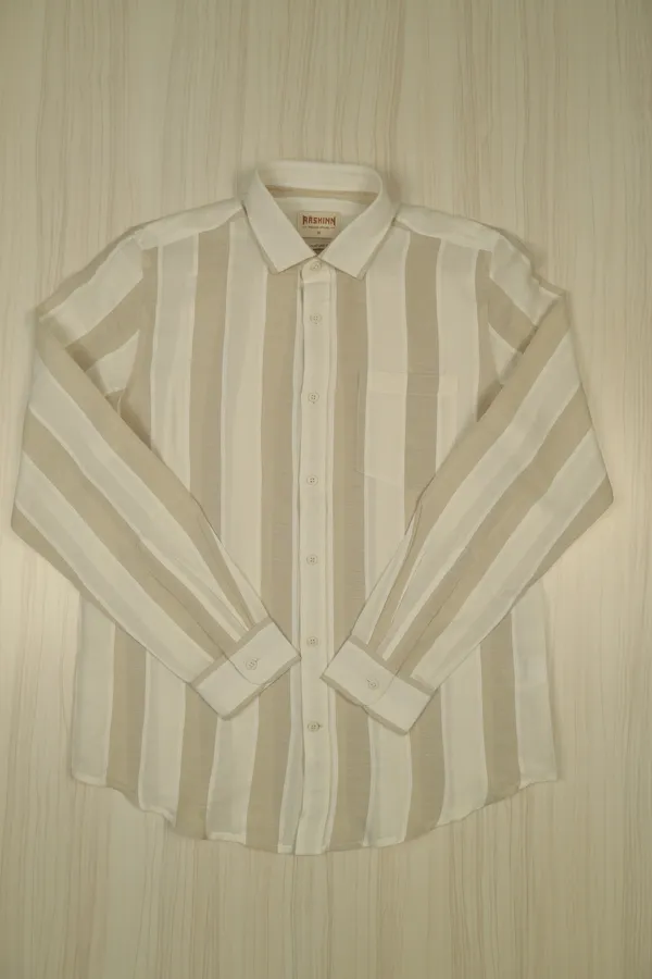 Cream_Linen_Viscose_Full_Sleeve_Striped_Shirt_For_Men