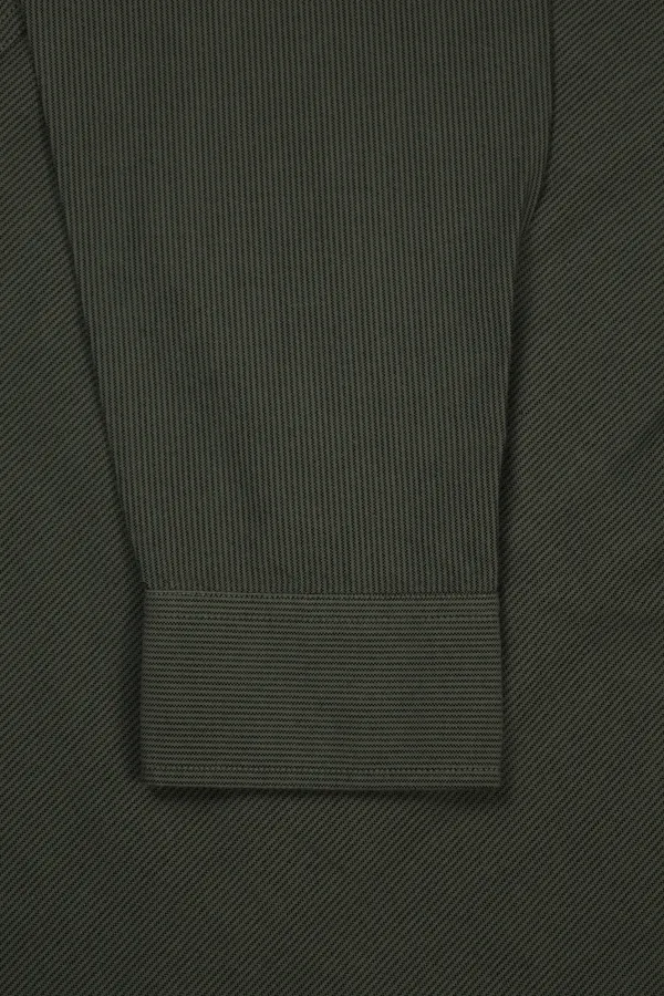 Olive_Cotton_Signature_Fit_Textured_Shirt_For_Men