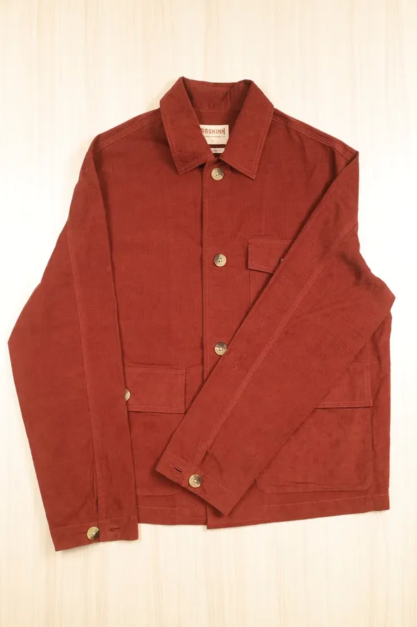 Rust_Corduroy_Utility_Jacket_For_Men
