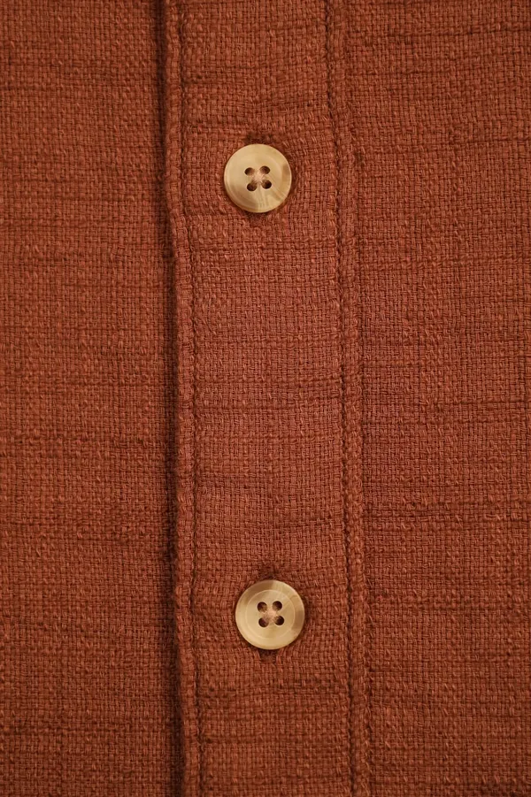 Brown_Cotton_Regular_Fit_Textured_Shacket_For_Men