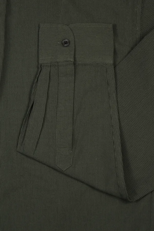 Olive_Cotton_Signature_Fit_Textured_Shirt_For_Men