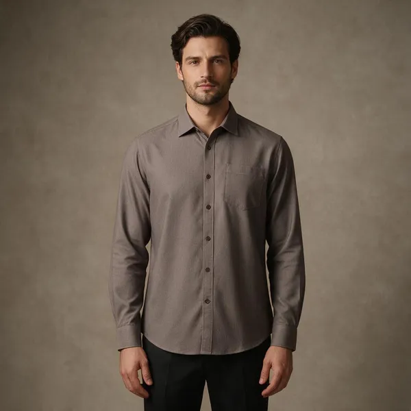 Brown_Cotton_Regular_Fit_Striped_Shirt_For_Men