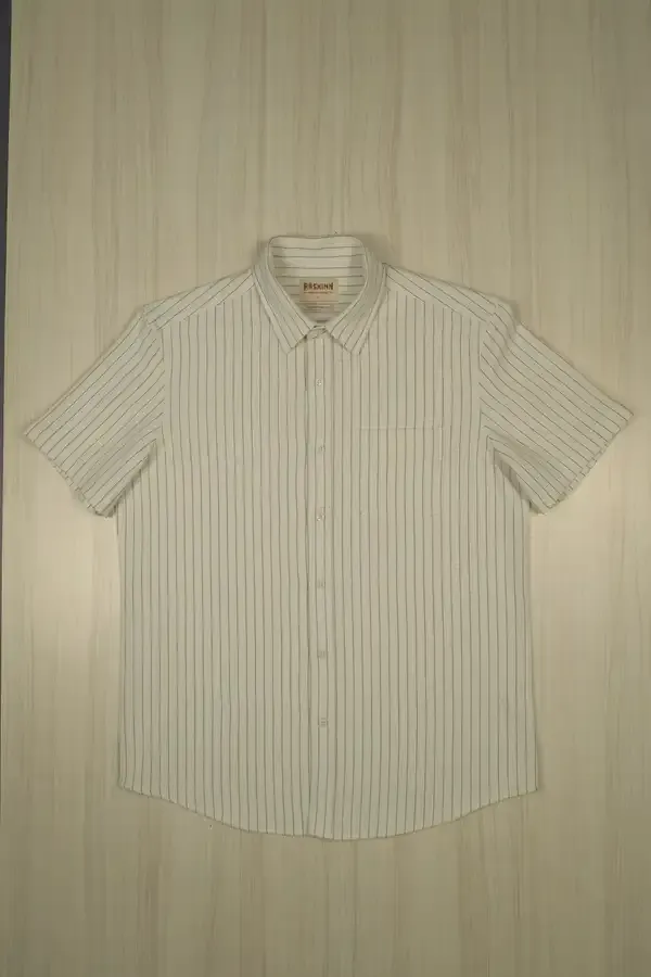 Beige_Stretch_Cotton_Regular_Fit_Striped_And_Mint_Green_Cotton_Linen_Casual_Fit_Shirt_For_Men_Pack_Of_2
