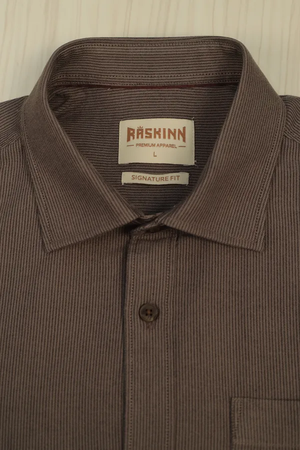 Brown_Cotton_Regular_Fit_Striped_Shirt_For_Men