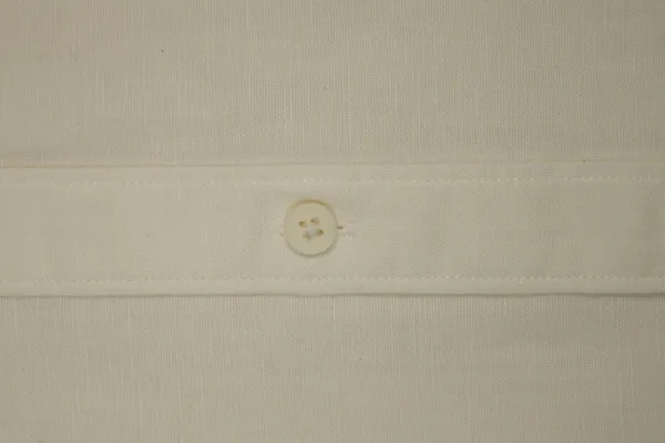 White_Cotton_Linen_Long_Sleeve_Button-Down_Shirt_For_Men