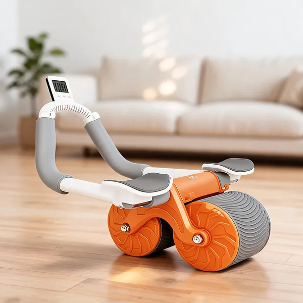 Quxis_Orange_Multi_Wheel_Abdominal_Exercise_Roller
