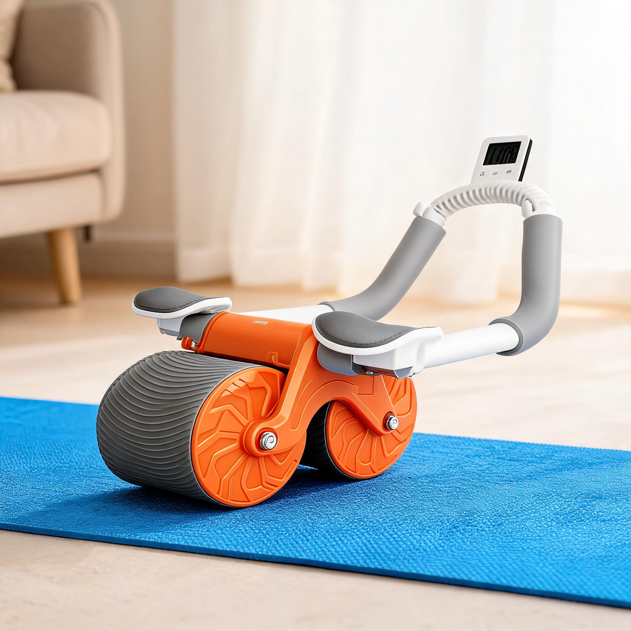 Quxis_Orange_Multi_Wheel_Abdominal_Exercise_Roller