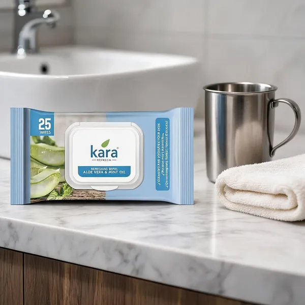 White_Non-Woven_Fabric_Refreshing_Wipes_For_Unisex