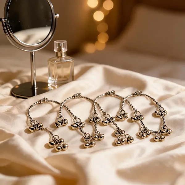 Silver_Metal_Bangle_For_Women_Set_Of_4