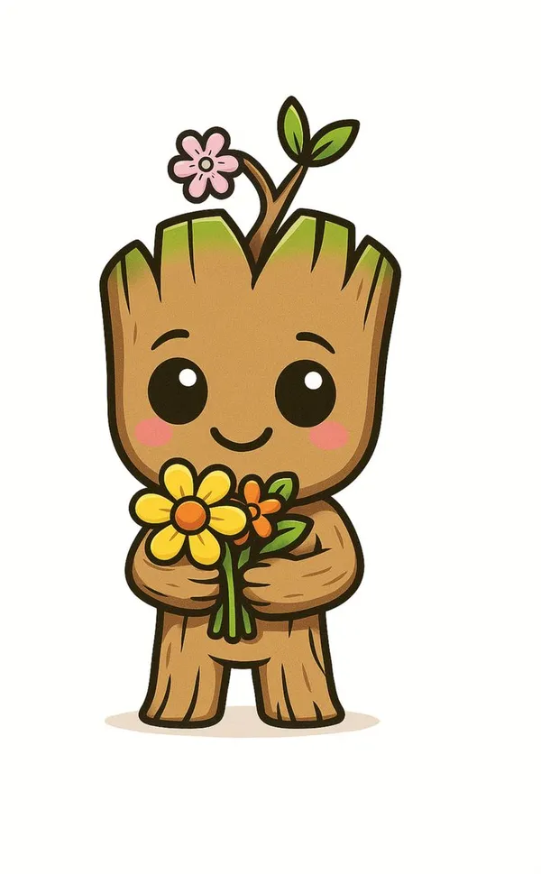 Cute_Groot_Canvas_Roll