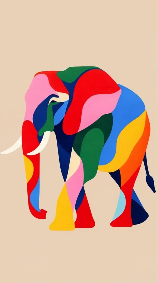Elegant_Style_Elephant_Canvas_Roll