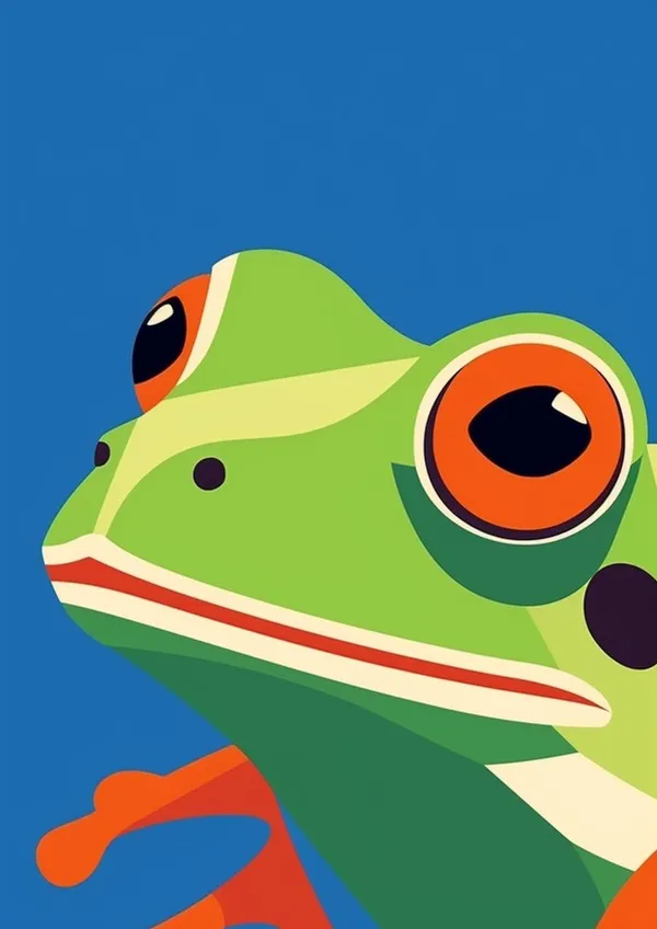 Stunning_Frog_Canvas_Roll