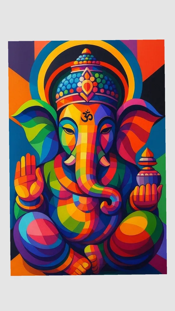 Spiritual_Ganesha_Mdf_Board