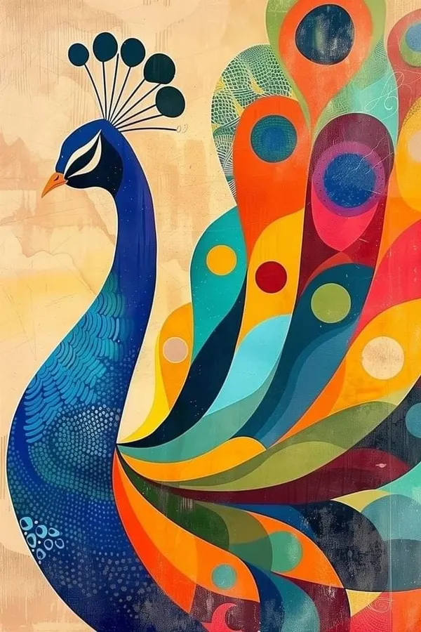 Royal_Peacock_Elegance_Mdf_Board