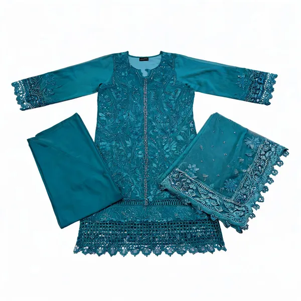 Teal_Lawn_Embroidered_3_Piece_Suit_Set_For_Women