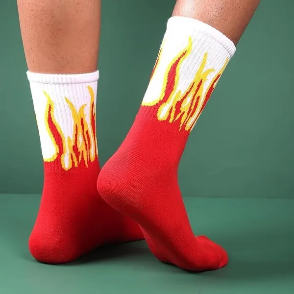 Sloxie_Men_&_Women_Solid_Mid-Calf/Crew_()